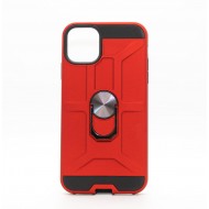 Kickstand Magnetic ring iPhone 12 Pro MAX Case - Red