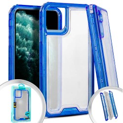 Clear Defender iPhone 12/ 12 Pro- Blue