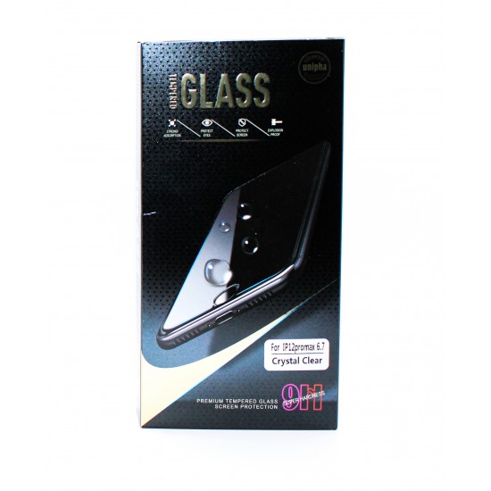 iPhone 12/12 Pro  Clear Tempered Glass 