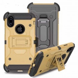 Iphone 6 Plus/6S plus Heavy Duty Holster Case Gold