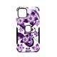 iPhone 11 Glossy TPU Soft Silicon Cover - Purple Lavender Flowers