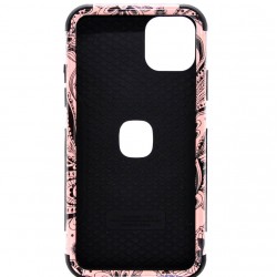 iPhone 11 Pro MAX Glossy TPU Soft Silicon Cover Cases- Pink Pattern 