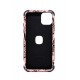iPhone 11 Glossy TPU Soft Silicon Cover - Pink Pattern 