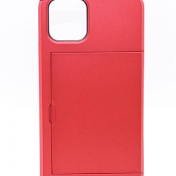 iPhone 12 Mini Card Holder Wallet Red