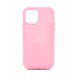iPhone 12 Mini Liquid Silicone Hard Extra Protective Case- Baby Pink           