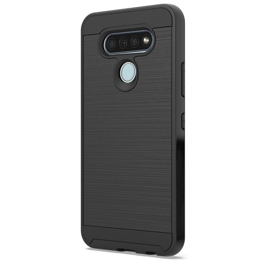Brushed Metal Case For LG G 7- Black