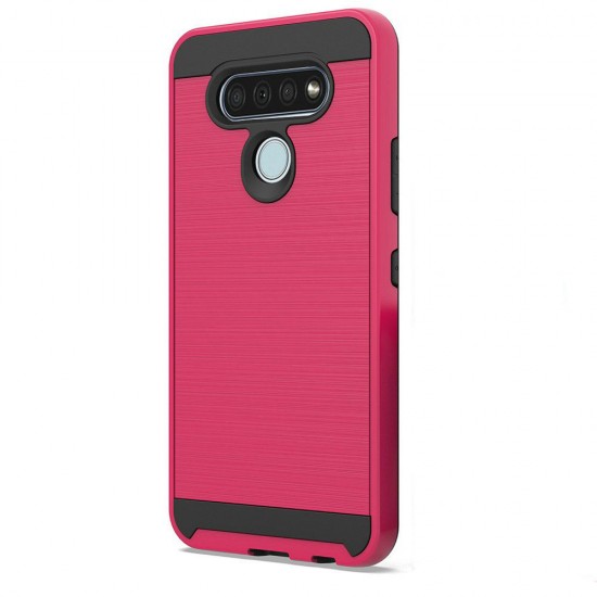 LG K51 Brushed Metal Hot Pink  