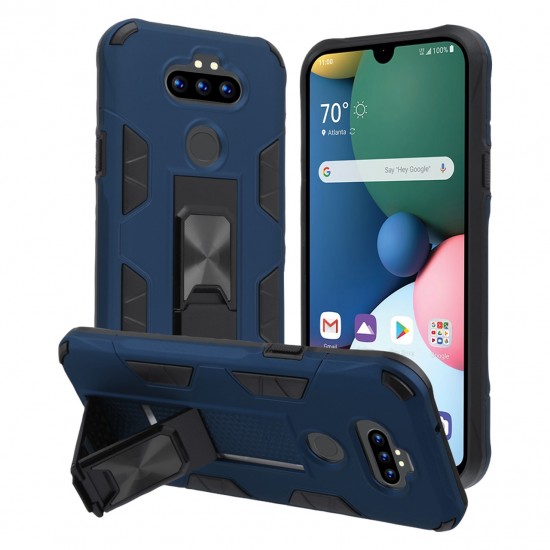 Magnetic Kickstand Case LG K 31/ Aristo 5- Blue