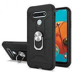 Magnetic Kickstand Case For Motorola G Stylus- Black