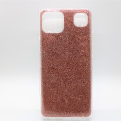 Full Shimmer Case For LG K92 5G- Rose Gold