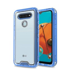 LG K 51 Liquid Defender Clear Blue 