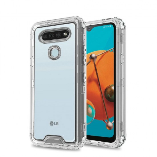 Clear Defender Case for LG Harmony 4