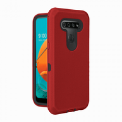 LG K51 Defender Case- Red