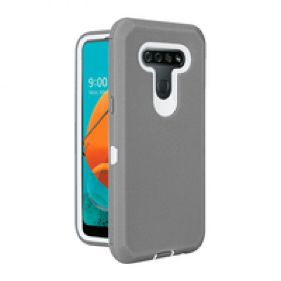 LG K51 Defender Case- Gray