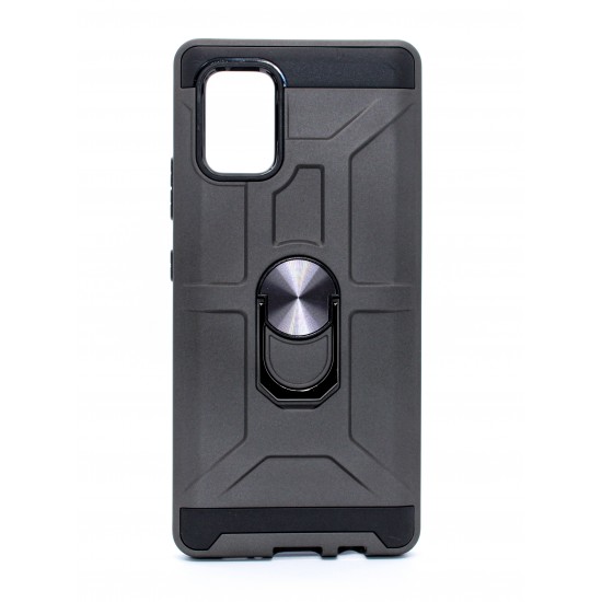 Kickstand Magnetic Case For Motorola G Power- Gray