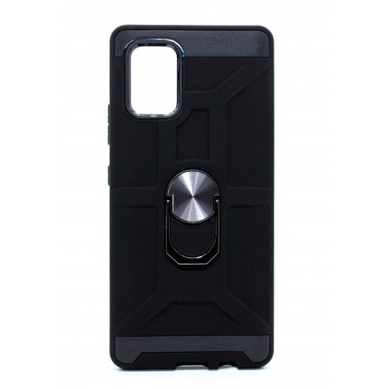 Kickstand Magnetic Case For Motorola G Power- Black