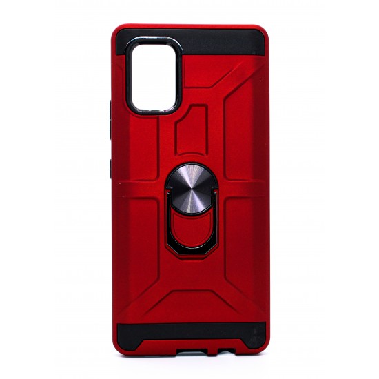 Samsung Galaxy A71 5G Magnetic Ring Stand- Red