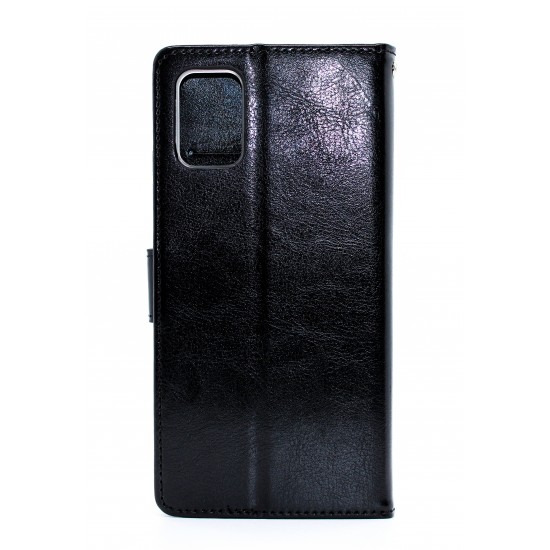 Samsung Galaxy A71 5G Wallet Case- Black