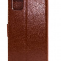 Samsung Galaxy A71 5G Wallet Case- Brown