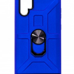 Samsung Galaxy Note 10 Plus Metal Ring Kickstand Blue