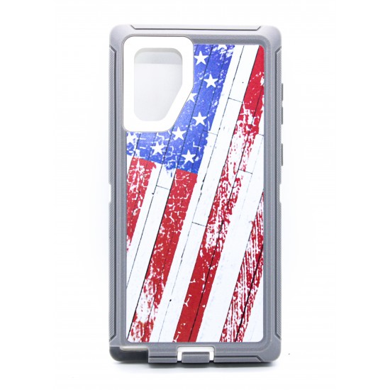 Samsung Galaxy Note10 Defender Case American Flag
