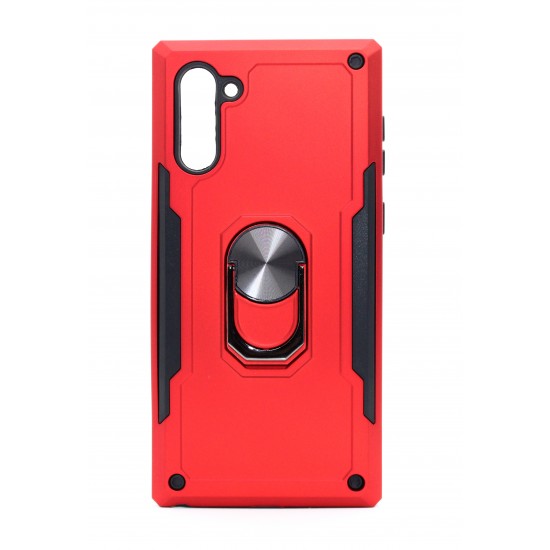 Samsung Galaxy Note 10 Magnetic Ring Kickstand Red