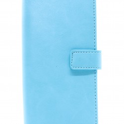 iPhone X/XS Full Wallet Cover Light Blue