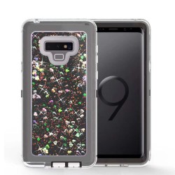 Samsung Galaxy Note 9 Liquid Defender Glitter Black