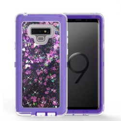 Samsung Galaxy Note 9 Liquid Defender Glitter Purple