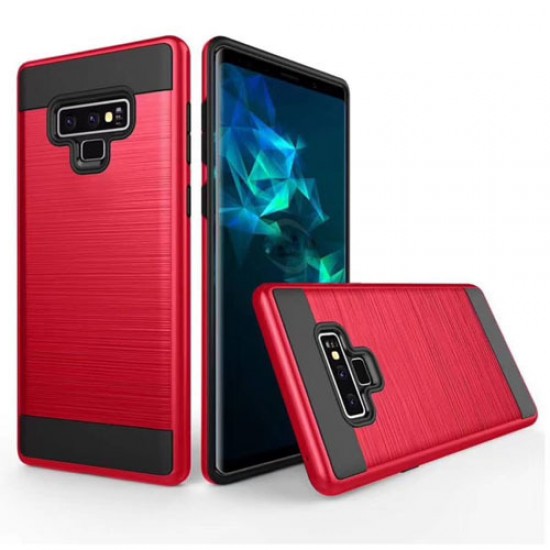 Brushed Metal Case LG V 40 -Red