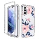 Samsung Galaxy S20 Plus Clear 2-in-1 Floral Case Pink 
