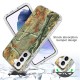 Samsung Galaxy S20 Plus Clear 2-in-1 Floral Case Yellow Camo 