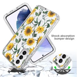 Samsung S21 Clear 2-in-1 Flower Design  SUN Flower