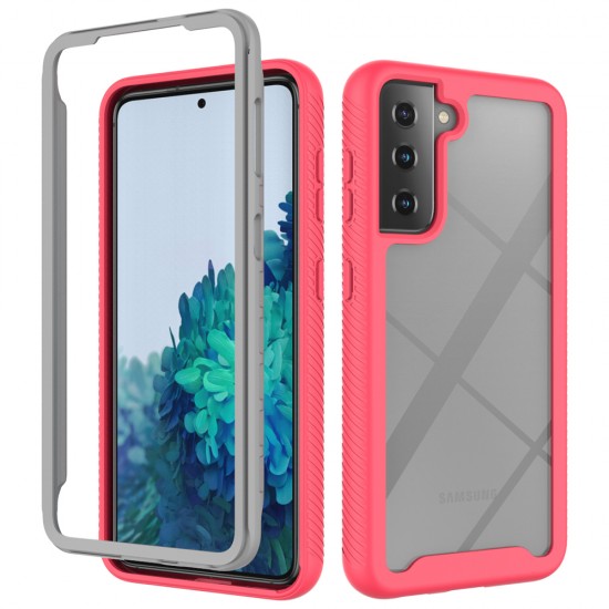 CLEAR RIP BED CASE FOR Galaxy A72 - Pink