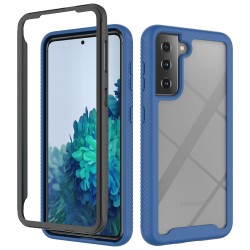 CLEAR RIP BED CASE FOR Galaxy A72 - BLUE