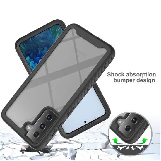 CLEAR RIP BED CASE FOR Galaxy A72 - Black