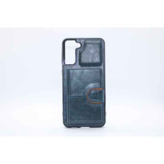 Samsung Galaxy S20 Back Wallet Leather Blue 