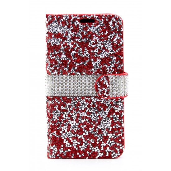 Samsung Galaxy S10 E Wallet Rock Candy Red