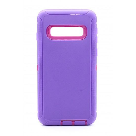 Samsung Galaxy S10 Plus Defender -Case  Purple & Pink