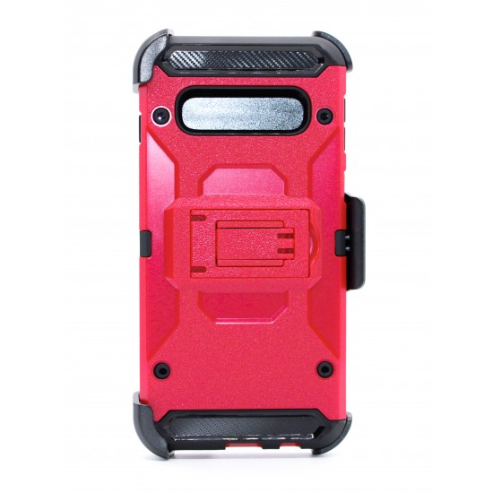Samsung Galaxy S20 Plus Heavy Duty Holster Red