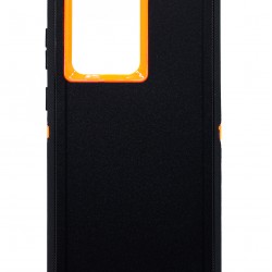 Samsung Galaxy S20 Plus Defender Case  Black & Orange