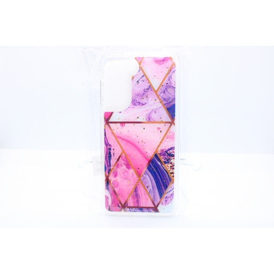 SAMSUNG S21 Plus Electroplated Case- Pink & Purple
