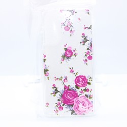 SAMSUNG S21 ULTRA Clear Flower Case- Rose