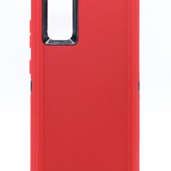 Samsung Galaxy S20 Defender Case Red