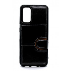Samsung Galaxy S20  leather Back wallet Black