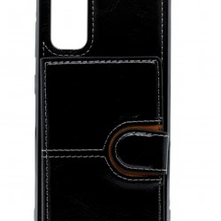 Samsung Galaxy S20  leather Back wallet Black