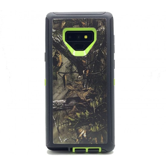 Heavy Duty Defender Case For Note 20- GreenCamouflage