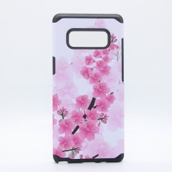 Samsung Galaxy Note 8 3-in-1 Design Case Pink Flower