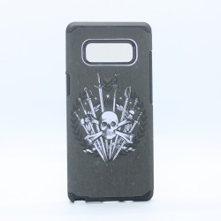 iPhone X/XS 3-in-1 Design Case Skull Black