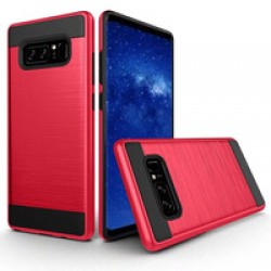 Brushed Matte Finish Note 8- Red